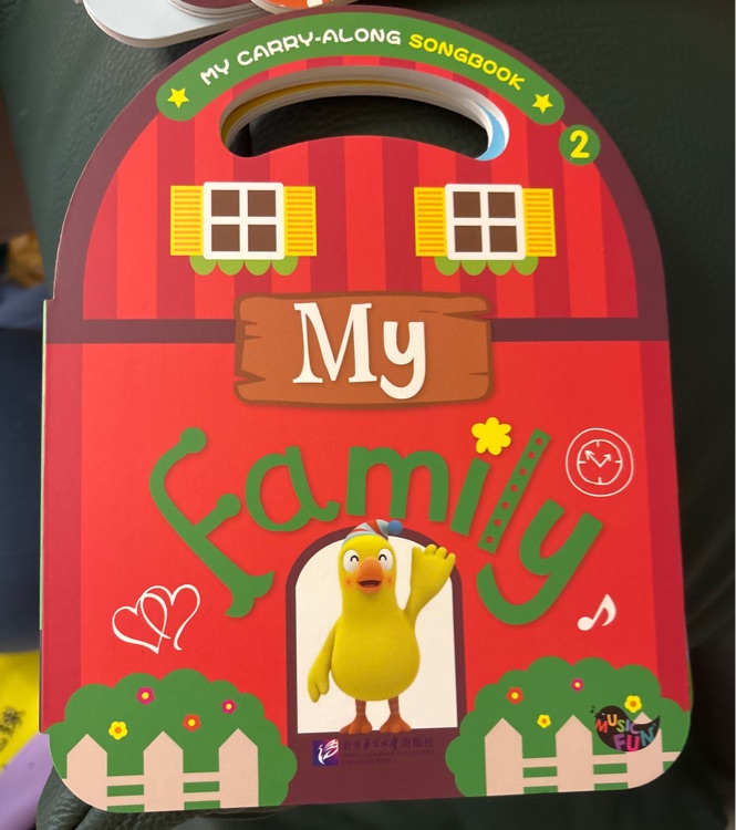 毛毛蟲彩虹兔music fun系列 my family