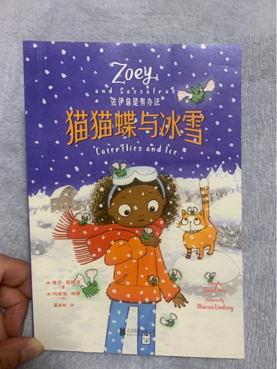 佐伊總是有辦法-貓貓蝶與冰雪