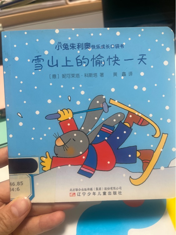 雪山上的愉快一天