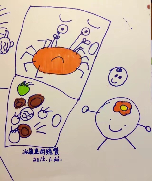 嘉嘉的畫（3歲）