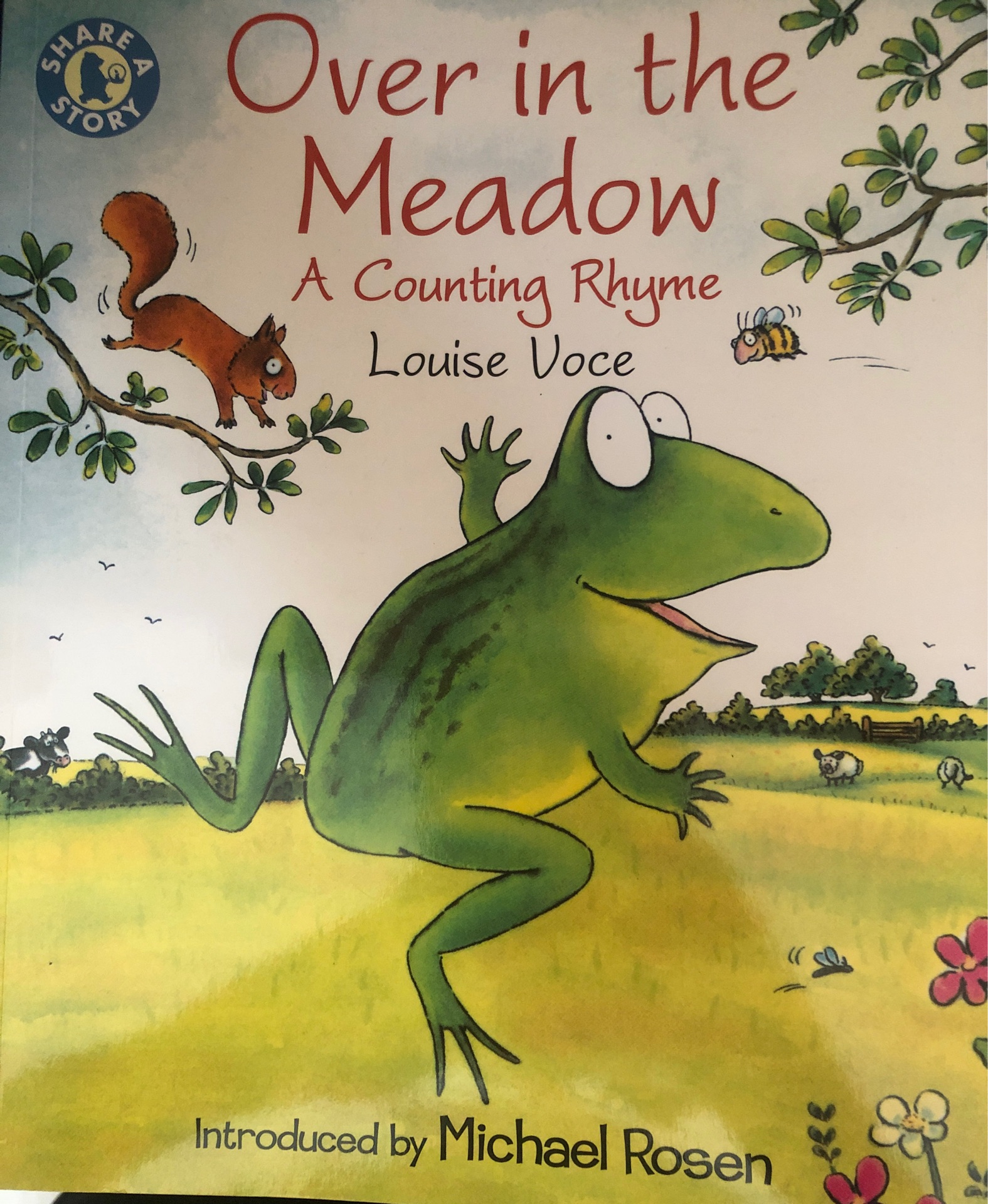 Share a story-over in the meadow