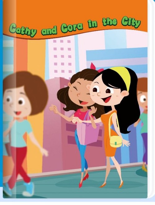 Cathy and Cora in the city