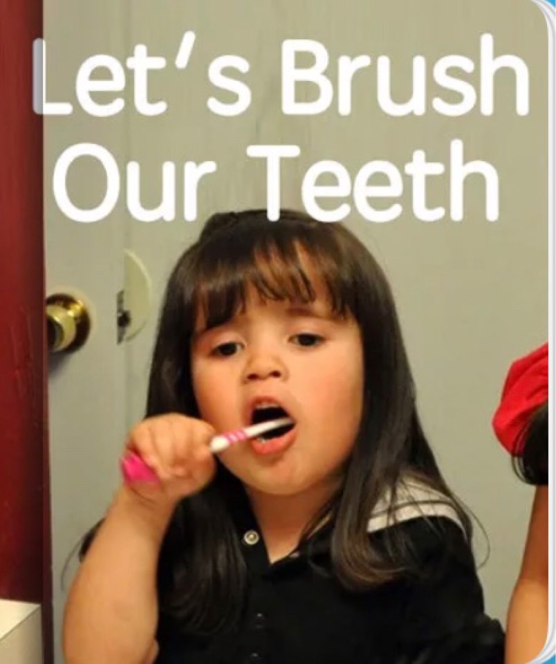 Let's brush our teeth