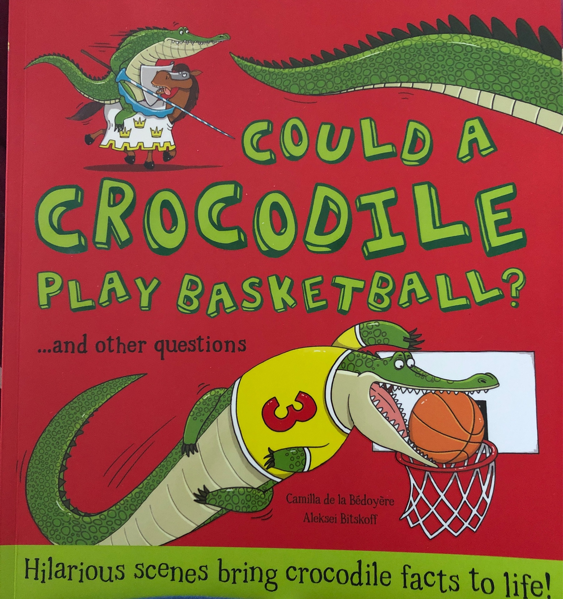 Could a crocodile play basketball?