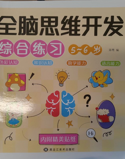 全腦思維開發(fā)綜合練習(xí)5-6歲