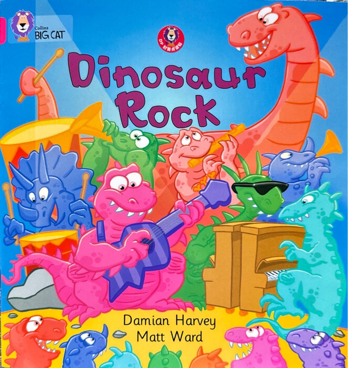 Collins Big Cat Pink·Band 2: 1-Dinosaur Rock