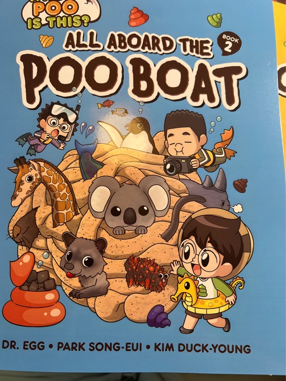 all aboard the poo boat