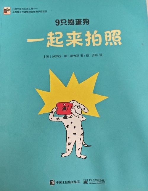 9只搗蛋狗一起來拍照