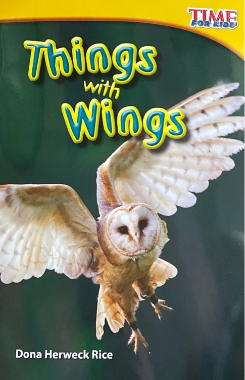 TIME FOR KIDS Grade 1:Things with Wings
