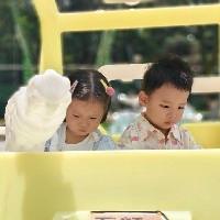 團(tuán)團(tuán)和圓圓的書(shū)架