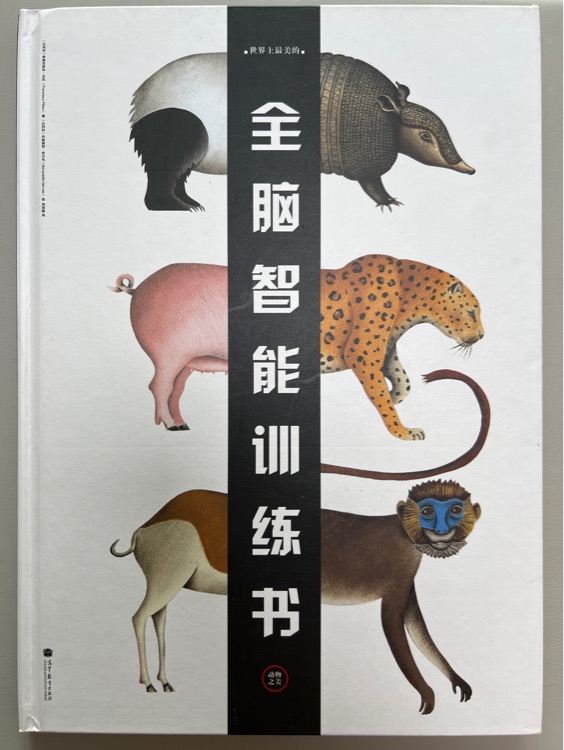 全腦智能訓(xùn)練書(shū)-動(dòng)物之美