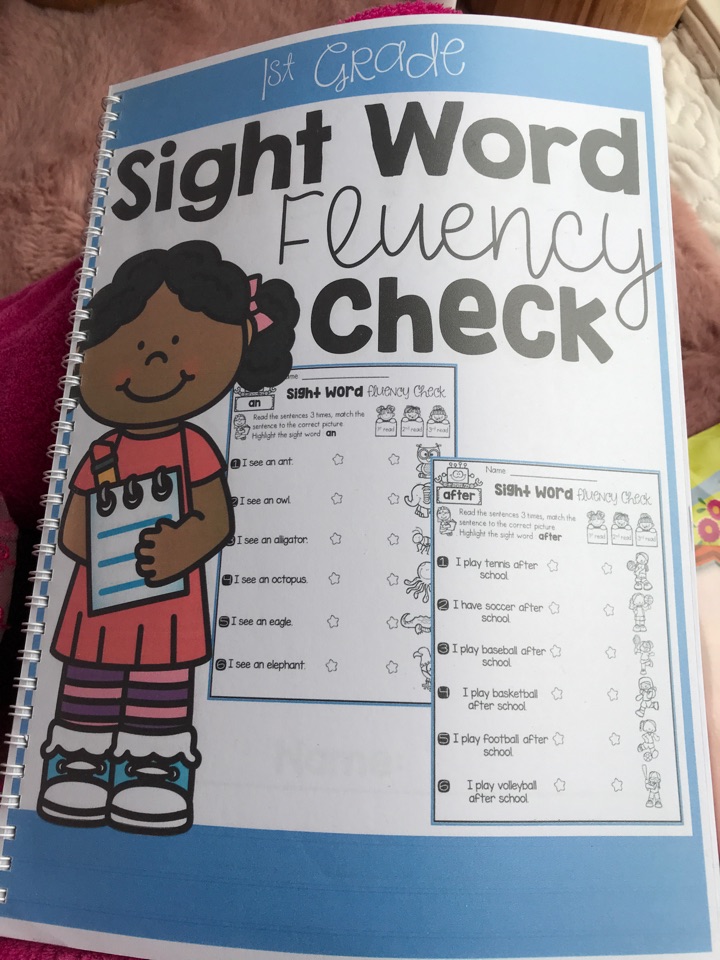 Sight Words Fluency Check 2