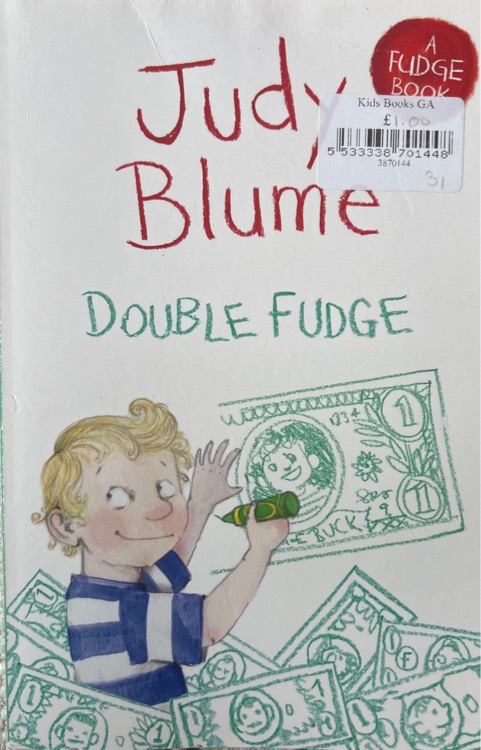 Judy Blume Double Fudge