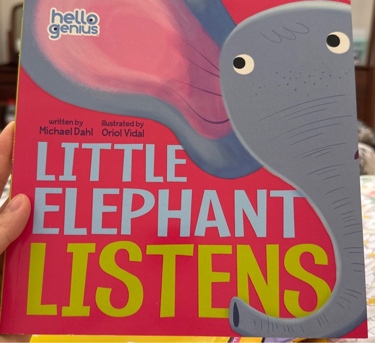 little elephants listen