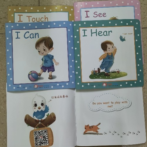 英語(yǔ)小神童-I can/touch/hear/see/peek-a-boo