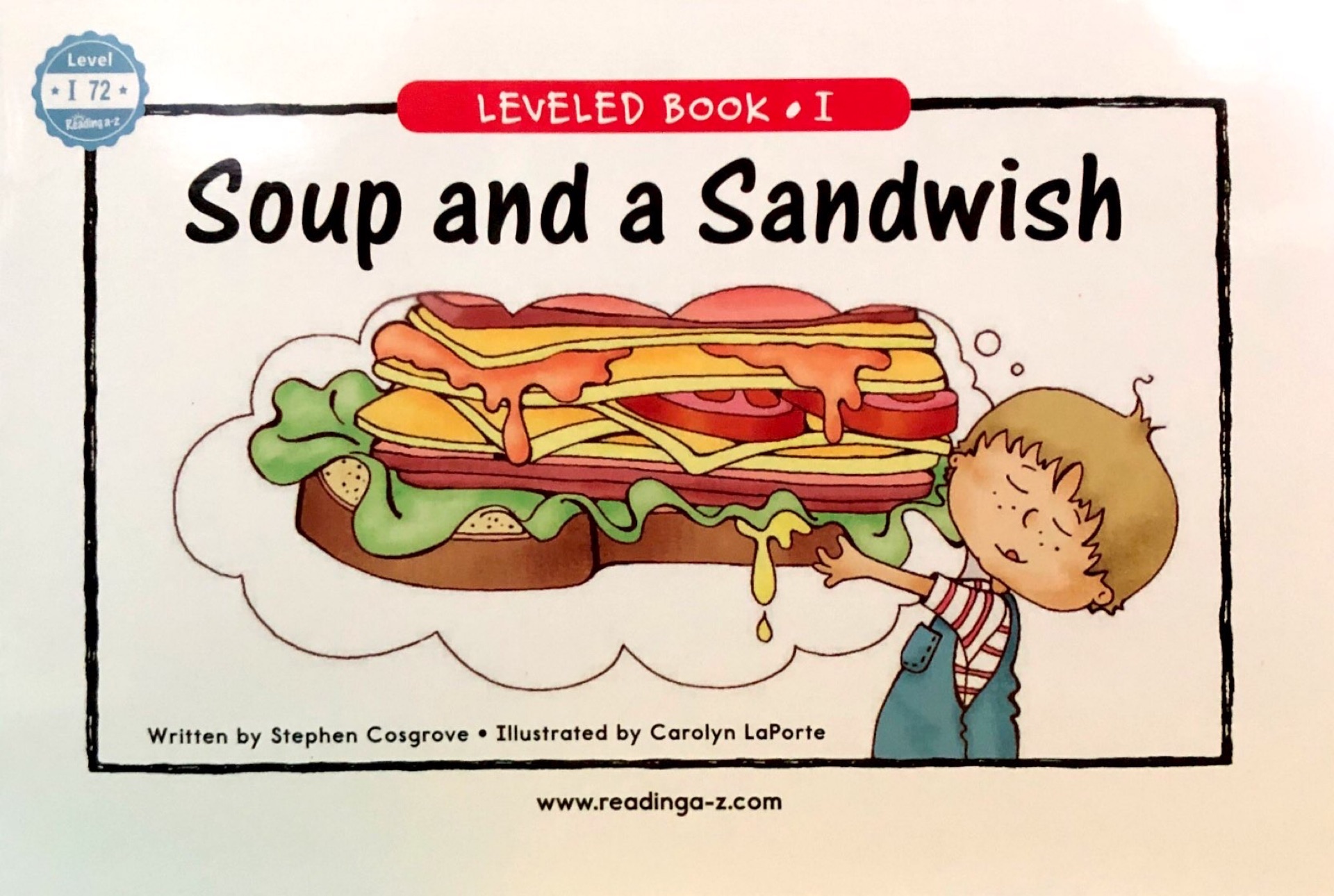 soup and a sandwich