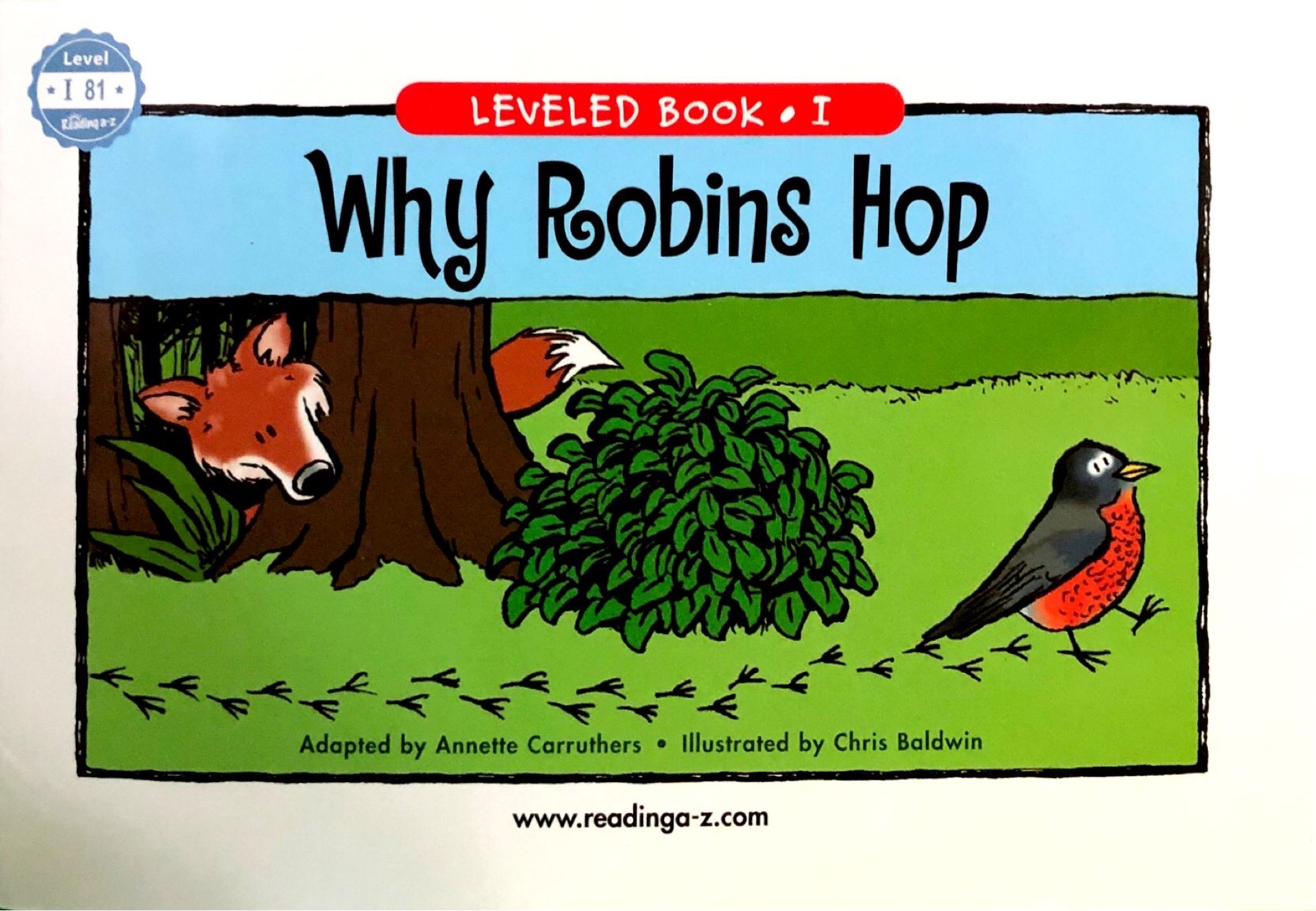 why robins hop