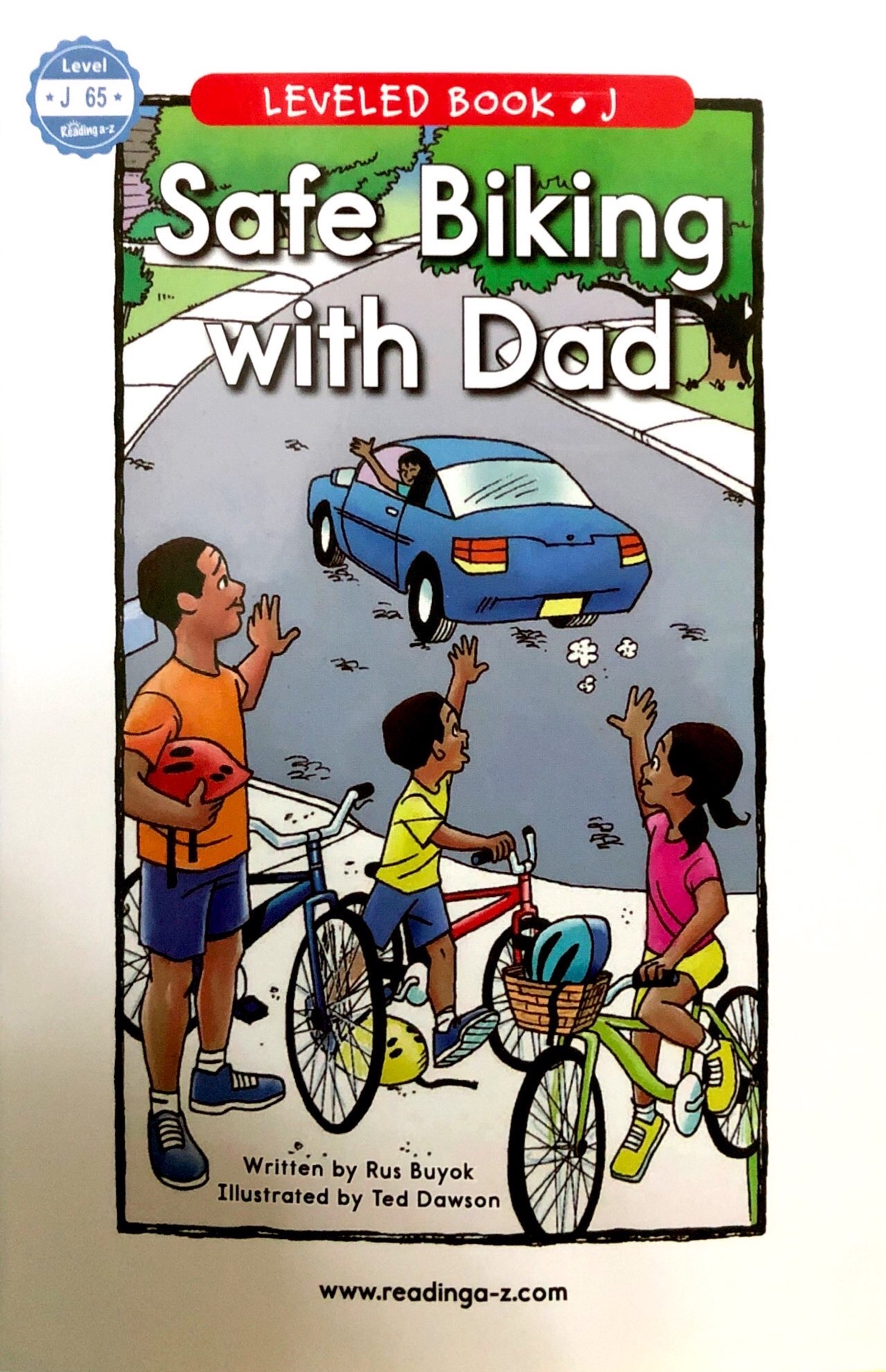 safa biking with dad