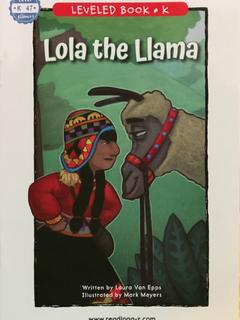 lola the liama (RAZ K)