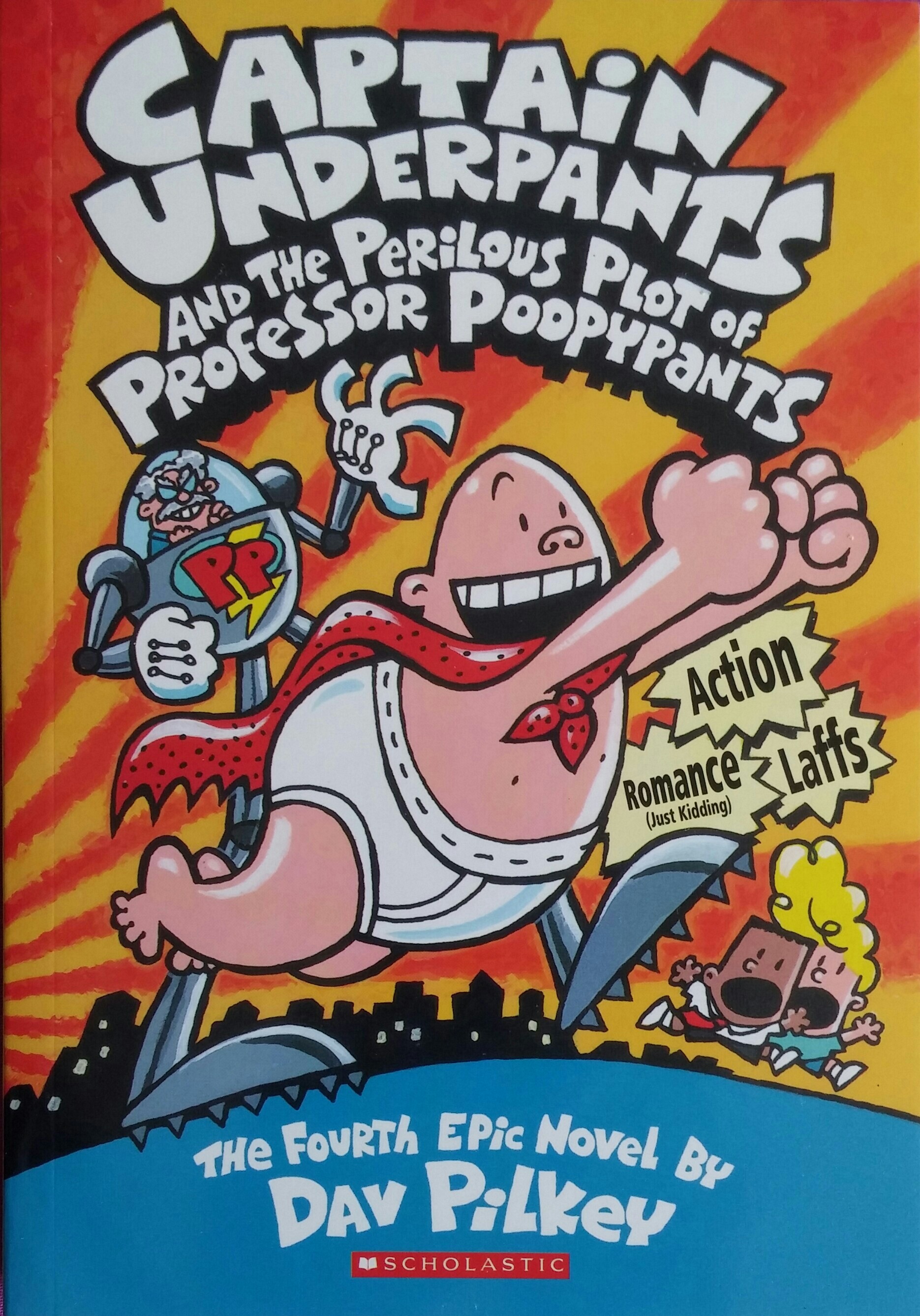 Captain Underpants and the perilous plot of professor poopypants