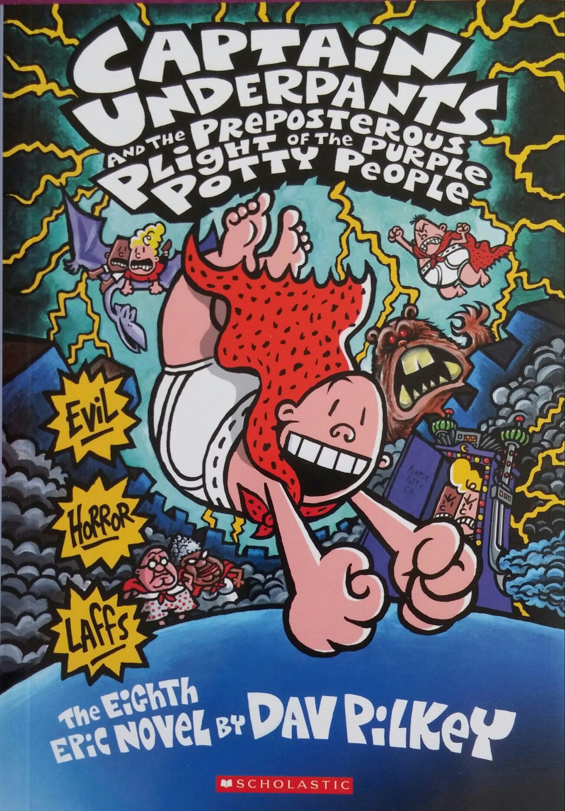 Captain Underpants and the preposterous plight