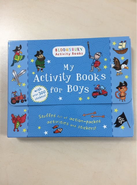 My activity books for boys