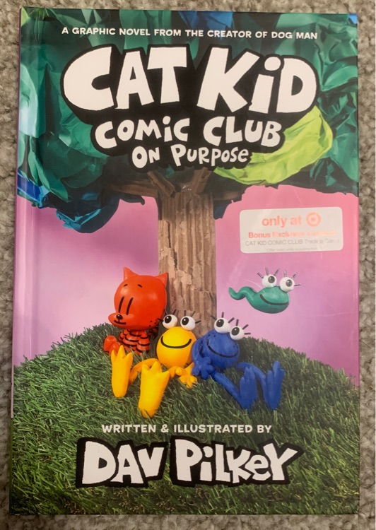 Cat kid comic club on purpose