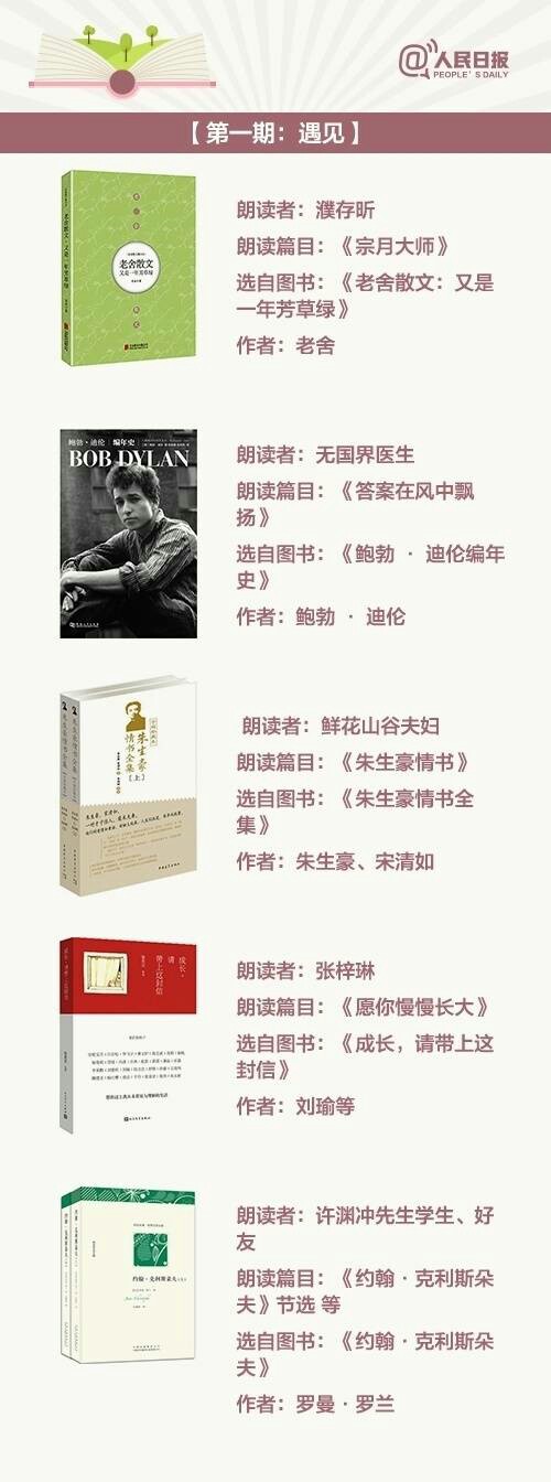 《朗讀者》12期書