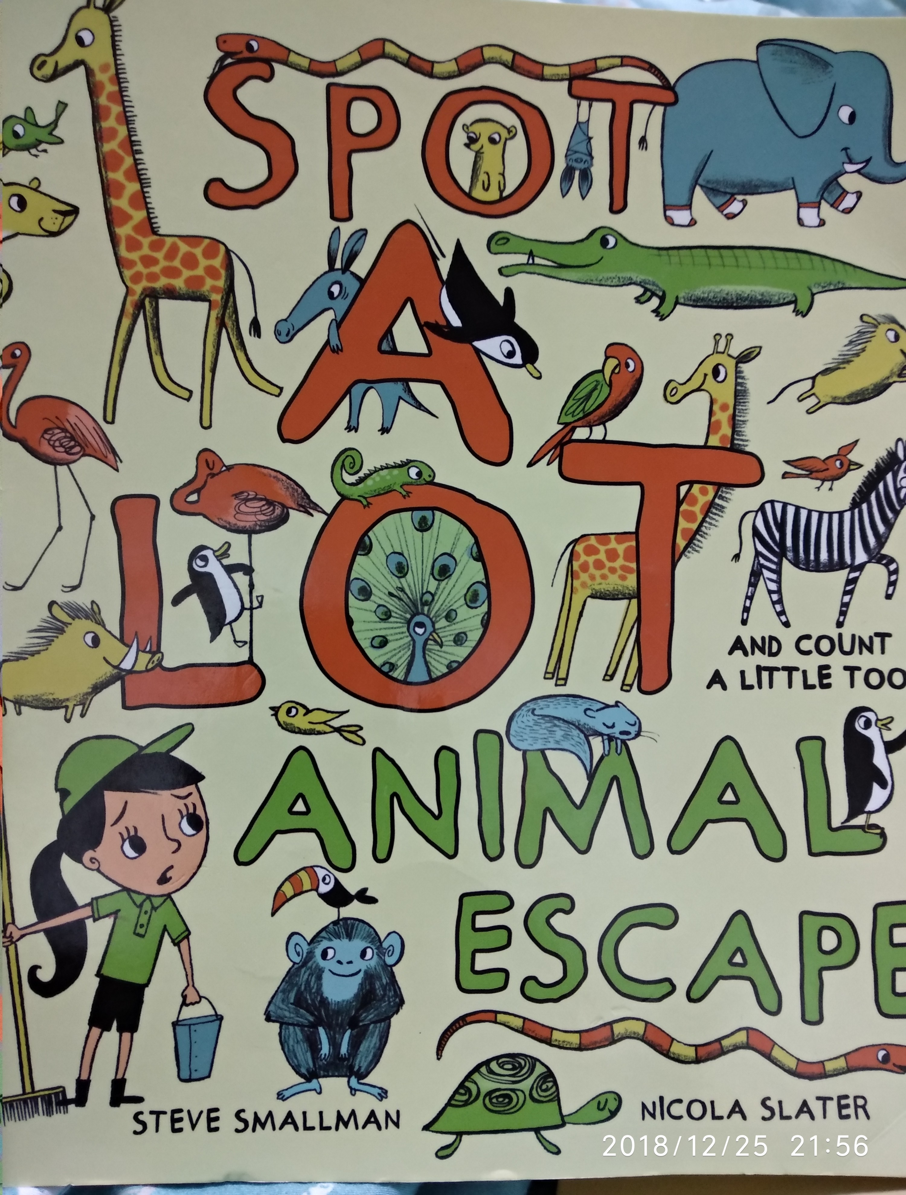 spot a lot animal escape