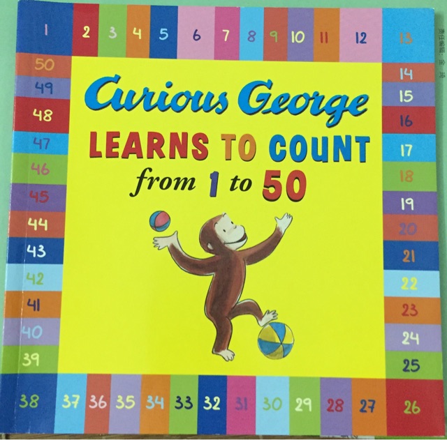 Curious George Learn to Count from 1 to 50