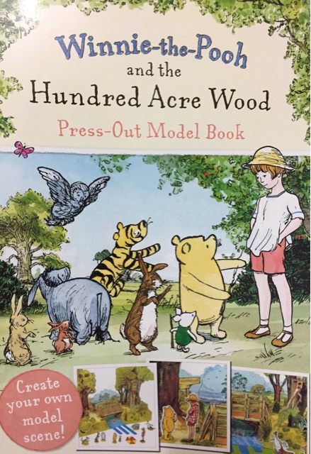 Winnie  the  pooh and the hundred acre wood press out model book