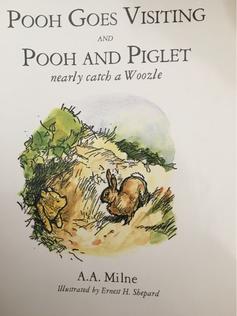 Pooh goes visiting and Pooh and Piglet
