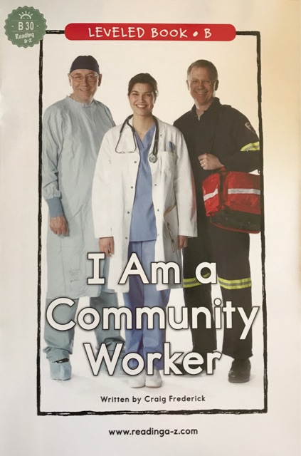 I am a community worker