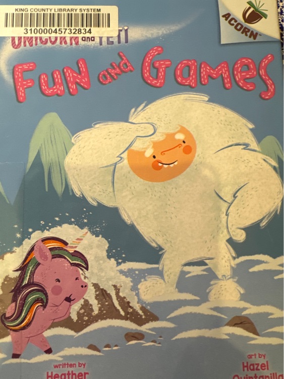 fun and games Unicorn and Yeti