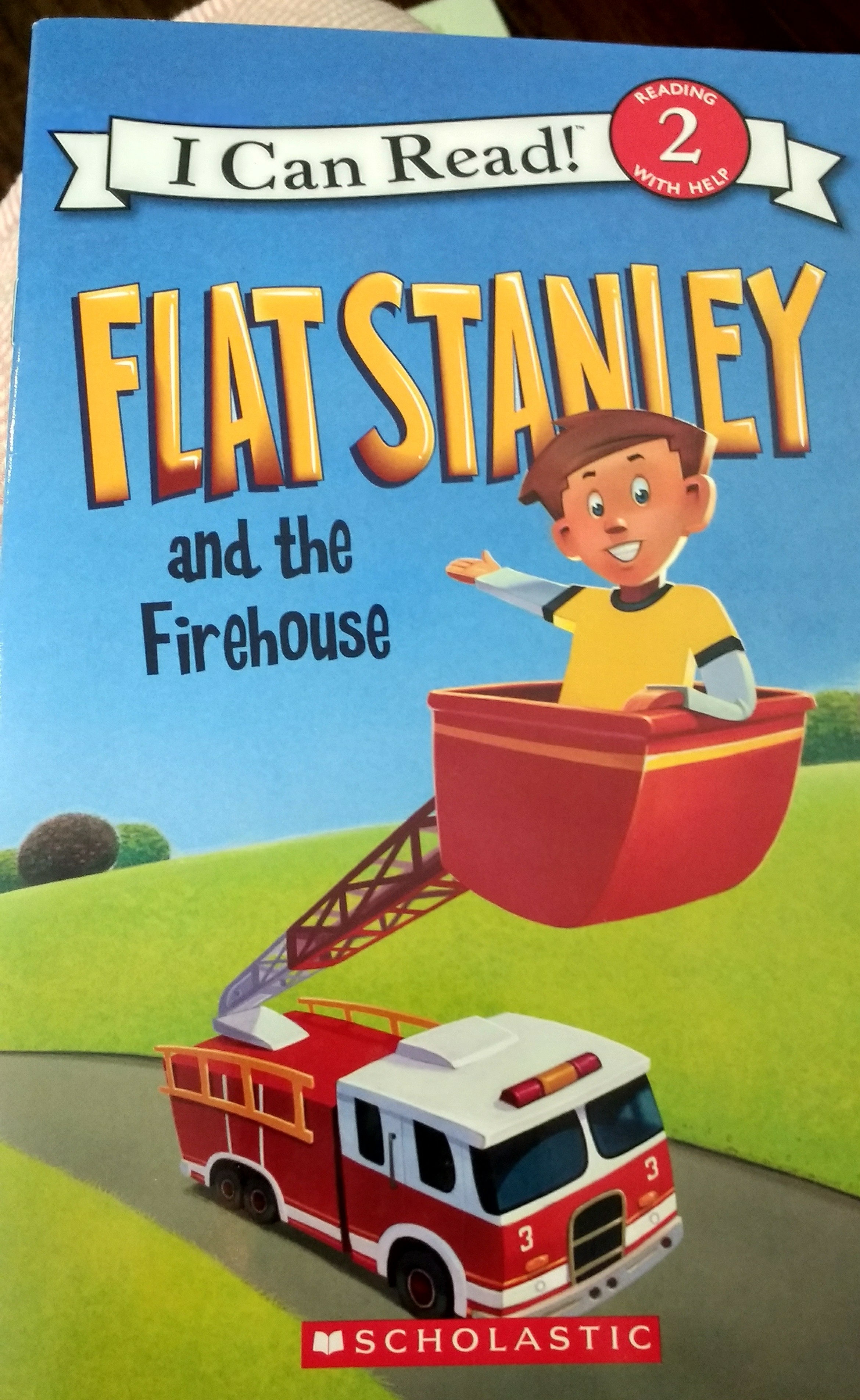 flat Stanley and the firehouse