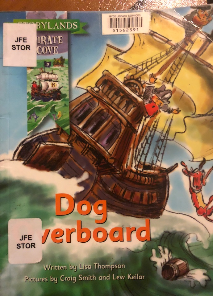 Dog. Overboard