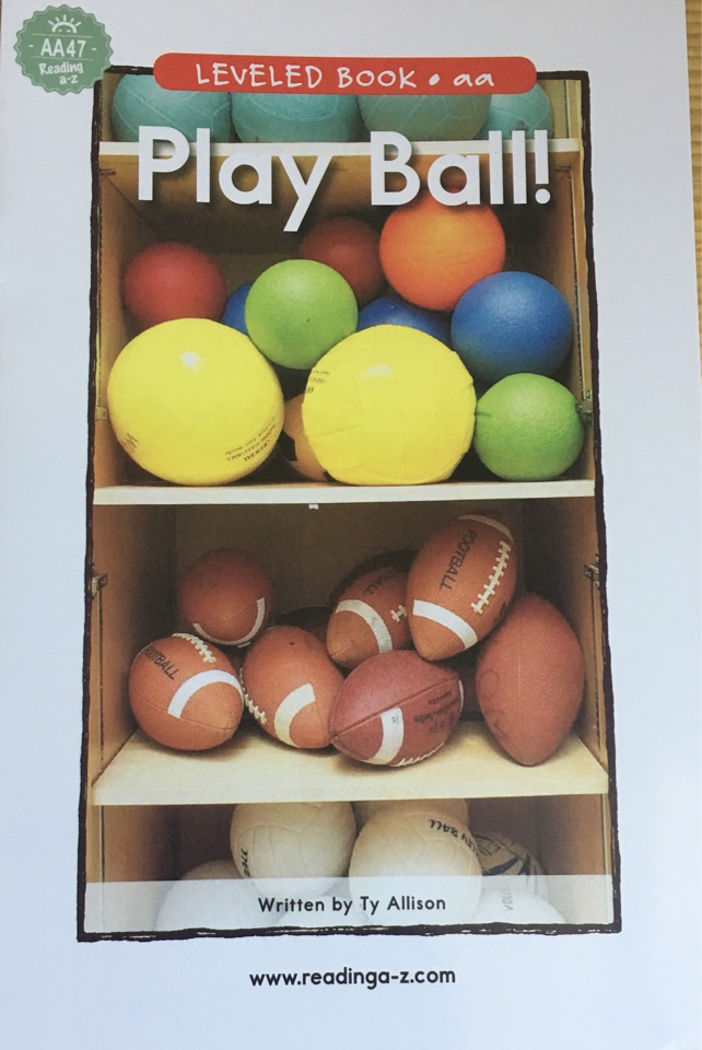RAZ-AA: Play Ball