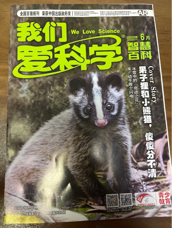 我們愛(ài)科學(xué)兒童版2020年8月