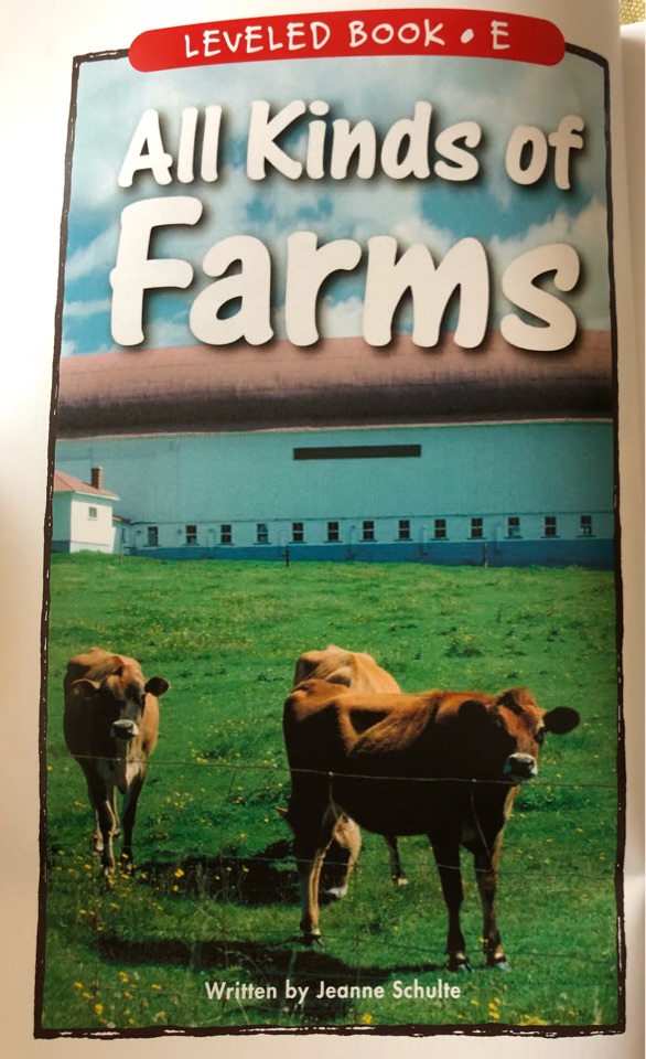 Raz E, All kinds of farms