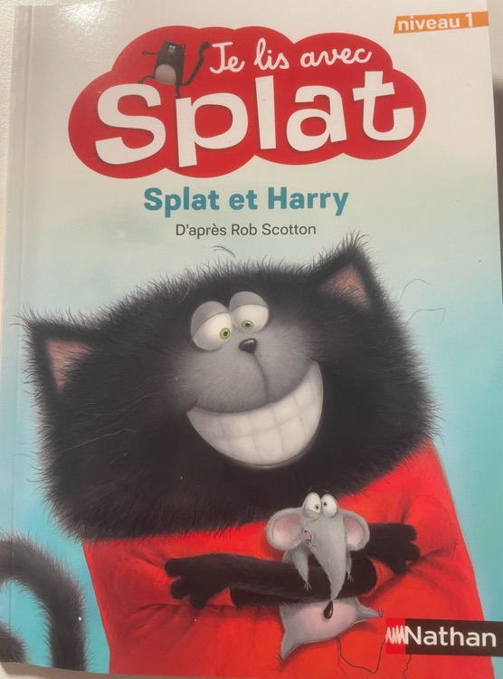 Splat et Harry-Je Lis Avec Splat Niveau 1