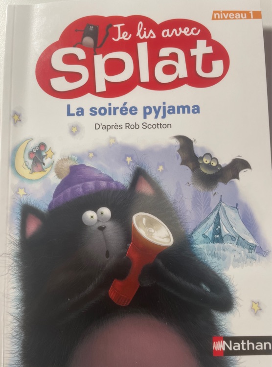 La soirée pyjama-Je lis avec Splat