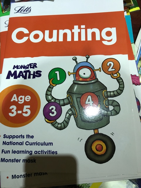 Monster Maths counting