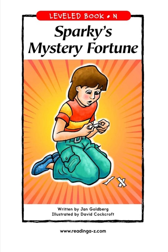 Sparky's mystery fortune