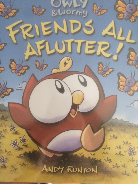 owly and wormy friends all aflutter