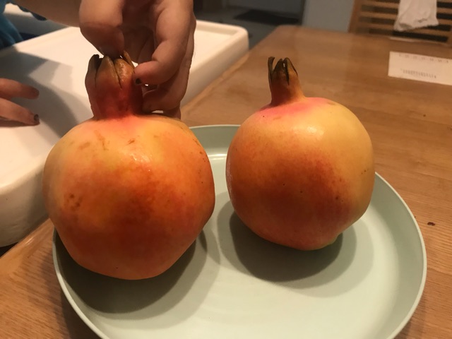 榨石榴汁