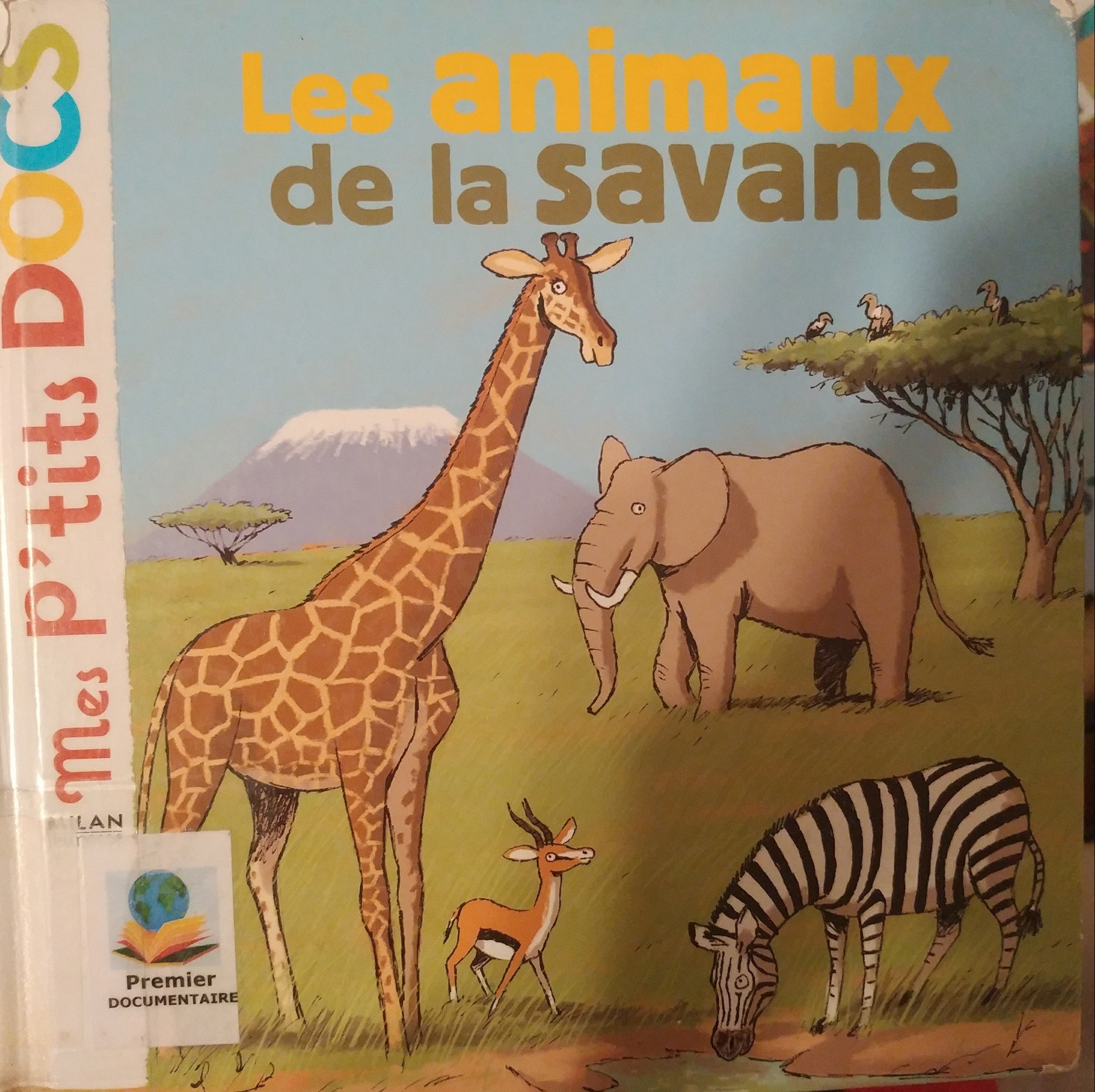 les animaux de la savane