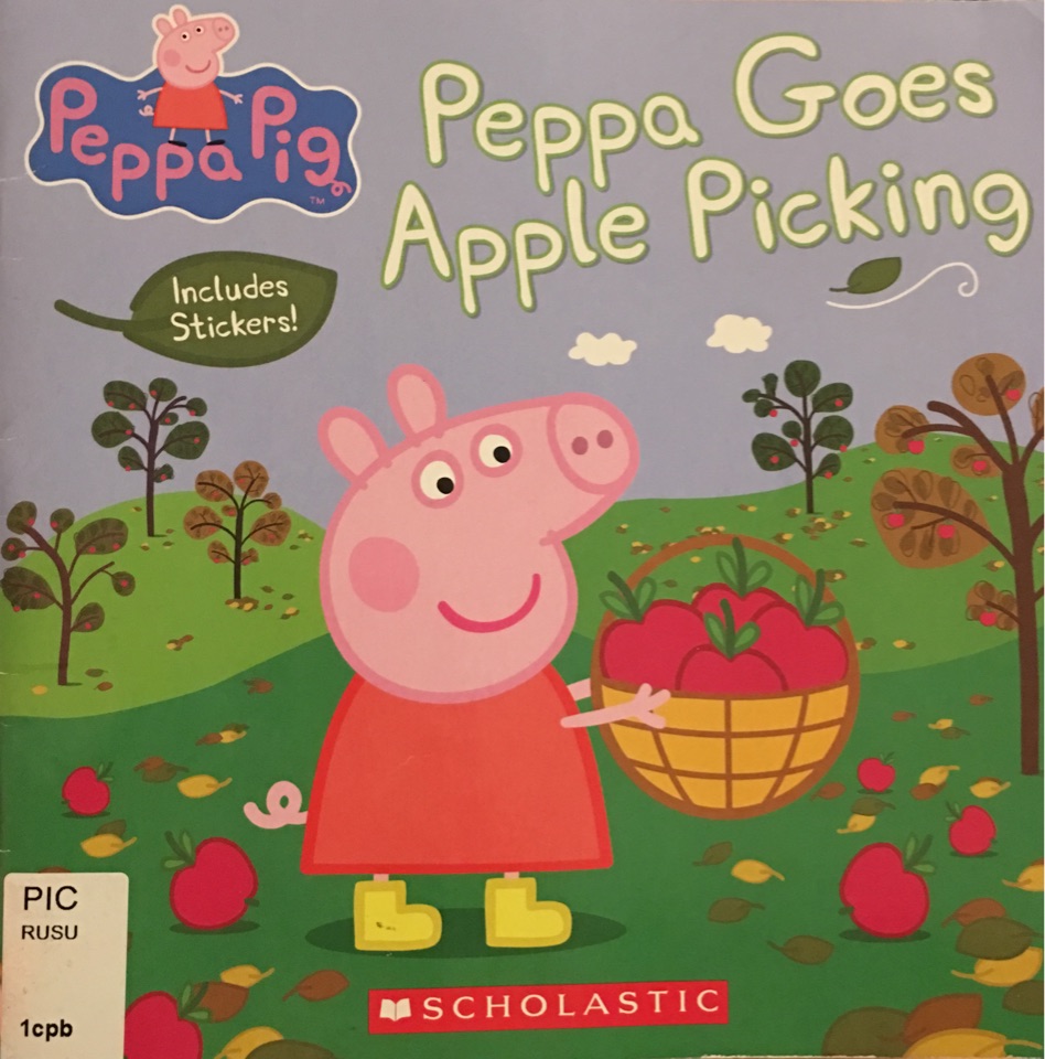 Peppa goes apple picking