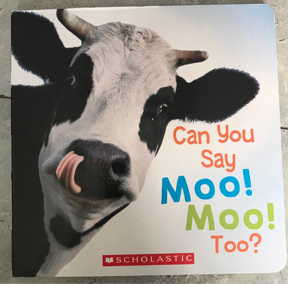 Can You Say Moo! Moo! Too?