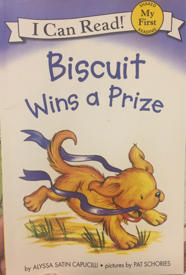 Biscuit wins a prize