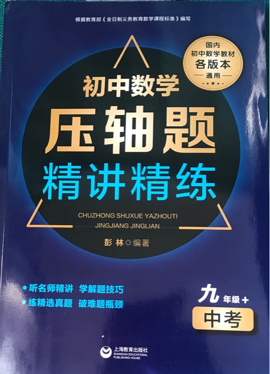 初中數學壓軸題精講精練 九年級